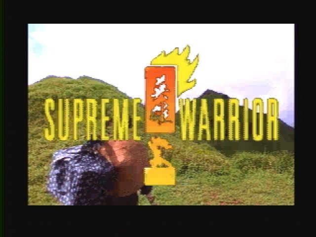 Supreme Warrior screenshot 3 for Sega 32X